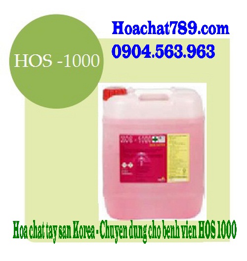 Hóa chất tẩy san chuyên dụng cho bệnh veein HOS 1000